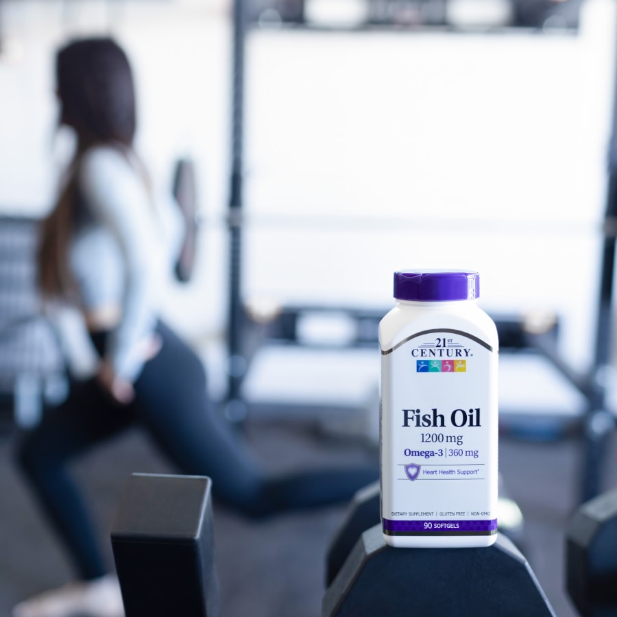 21st Century Fish Oil, 1,200 mg, 90 Softgels, view 4
