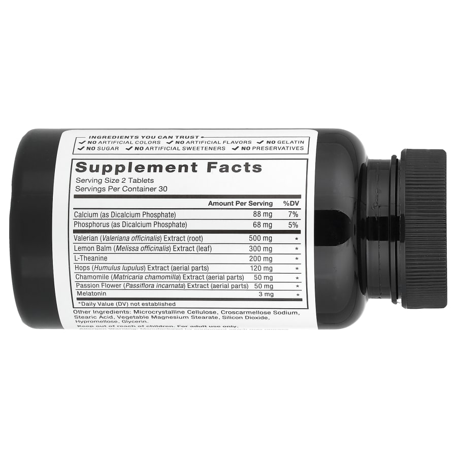 Force Factor Somnapure®, Drug-Free Sleep Aid, 60 Tablets, view 2
