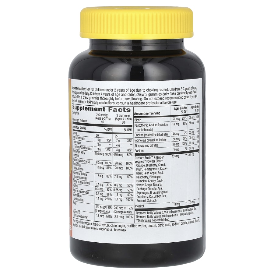 Nature's Way Alive! Kids, Premium Gummy Multivitamin, Cherry, Grape & Orange, 90 Gummies, view 2