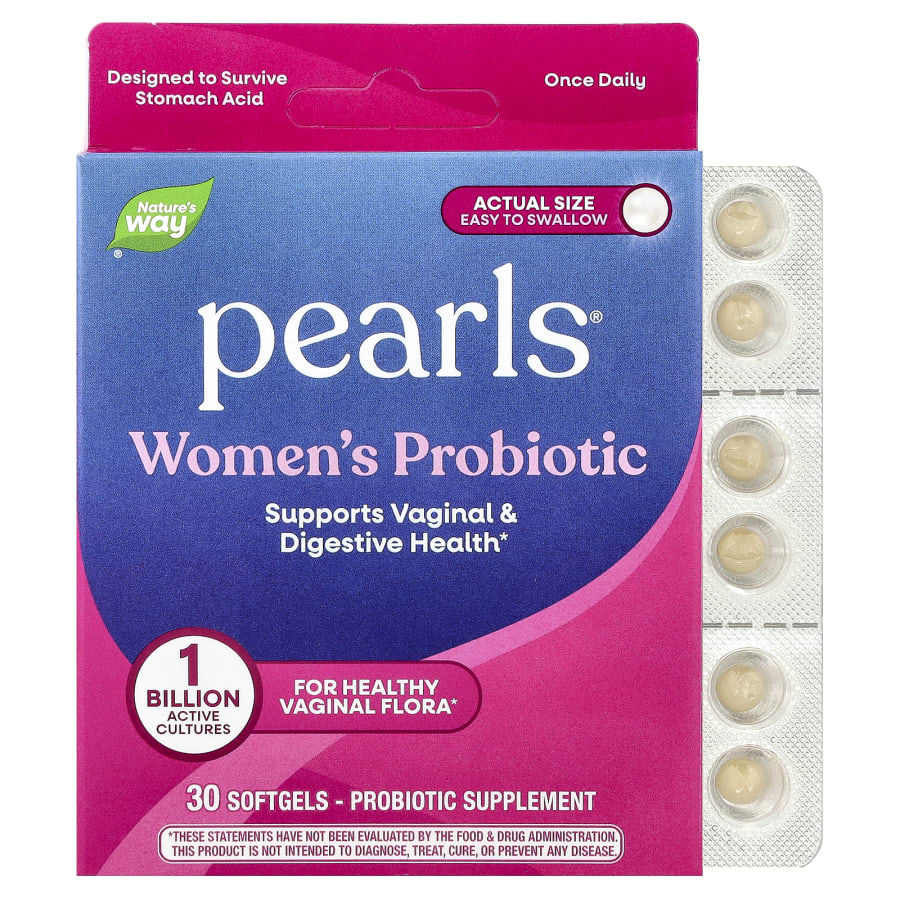 Nature's Way Pearls®, Women's Probiotic , 1 Billion CFU, 30 Softgels