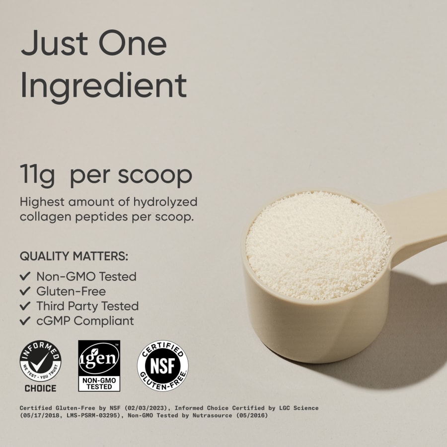 Sports Research Collagen Peptides, Unflavored, 16 oz (454 g), view 3